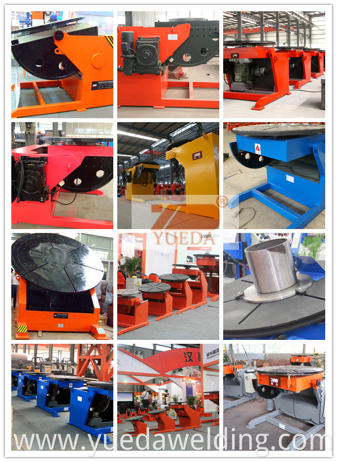 Yueda Automatic Welding Positioner Welding Turntable